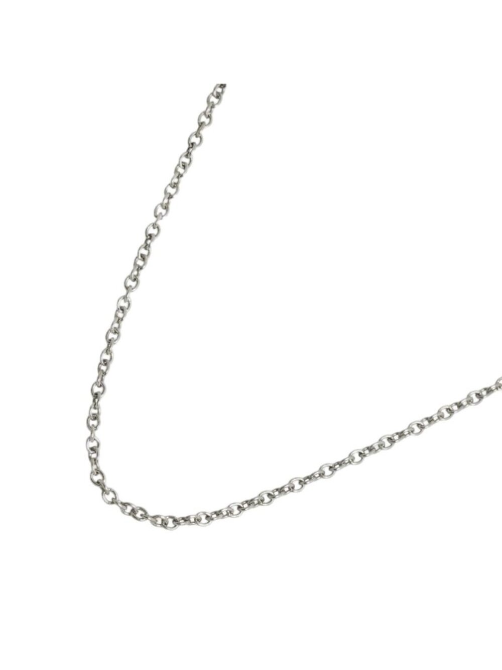 Tiffany & Co Chain Necklace 45 18k White Gold